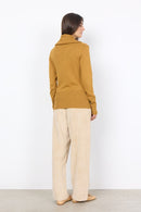 Dollie Shawl Collar Jumper - Golden Yellow Melange
