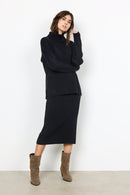 Kanita 8 Roll Neck Jumper - Black