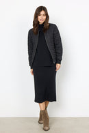 Fenya Quilted Jacket - Black