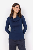 DOLLIE 305 PULLOVER - Blue Iris Melange