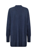 DOLLIE 739 CARDIGAN - Blue Iris Melange