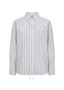 Valentina 2 Stripe Shirt - White Combi