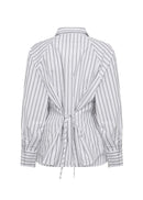Valentina 2 Stripe Shirt - White Combi