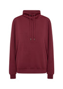 Banu 125 Drawstring Sweatshirt - Dark Red