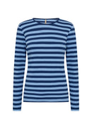 Iridi 1 Stripe T-Shirt - Estate Blue Combi