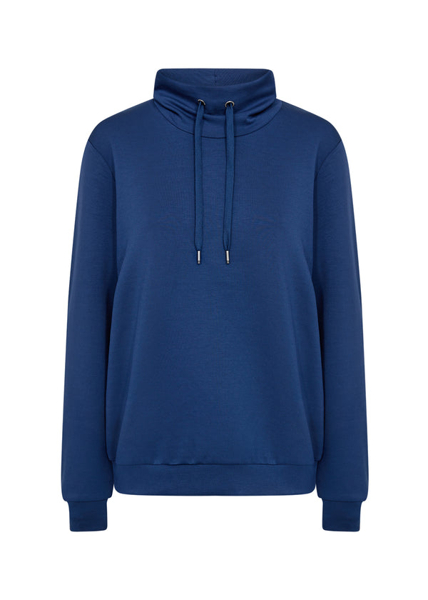 Banu 125 Drawstring Sweatshirt - Estate Blue