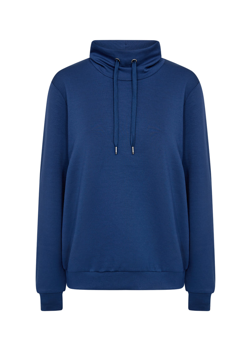Banu 125 Drawstring Sweatshirt - Estate Blue