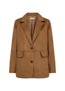 Vesna 2 Flap Pocket Blazer - Desert Brown