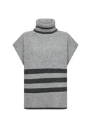 Virginia 1 Sleeveless Jumper - Medium Grey Melange Combi