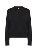 Dollie 799 Collar Jumper - Black