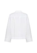 Netti 137 Plain Blouse - White