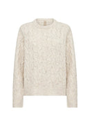 Heida 1 Cable Knit Jumper - Sand