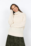 Halime 1 Turtle Neck Jumper - Sand