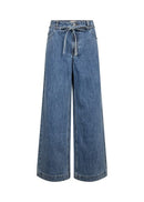 Heda 2 Wide Leg Jean - Medium Blue