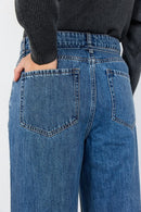 Heda 2 Wide Leg Jean - Medium Blue