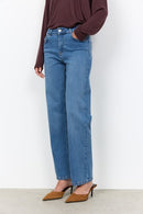 Kimberly Straight Leg Jeans - Coastel Fjord Blue
