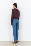 Kimberly Straight Leg Jeans - Coastel Fjord Blue