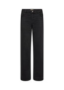 Kimberly Straight Leg Jeans - Dark Grey Denim