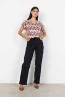 Kimberly Straight Leg Jeans - Dark Grey Denim