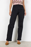 Kimberly Straight Leg Jeans - Dark Grey Denim