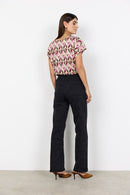 Kimberly Straight Leg Jeans - Dark Grey Denim