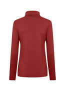 Marica 12 TurtleNeck T-Shirt - Madder Brown