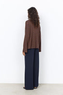 Helle YD 2 Striped Blouse - Navy Combi