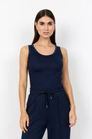 Ryan 1 Sleeveless Top - Navy