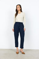 Charissa2 Drawstring Trouser - Navy
