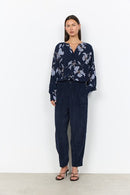 Bindi 20 Cord Trouser - Navy