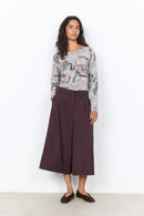 Galina 77 Abstract Print Blouse - Forest Night Combi