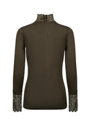 Marica 20 Lace T-Shirt - Forest Night