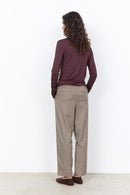 Marica 20 Lace T-Shirt - Chocolate Plum