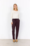 Banu 157 Trouser - Chocolate Plum