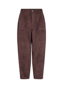 Bindi 20 Cord Trouser - Chocolate Plum