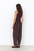Bindi 20 Cord Trouser - Chocolate Plum