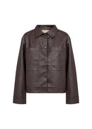 Gunilla11 Polyurethan Jacket - Chocolate Plum