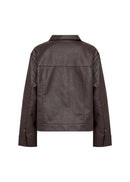 Gunilla11 Polyurethan Jacket - Chocolate Plum