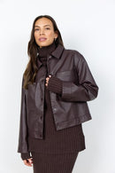 Gunilla11 Polyurethan Jacket - Chocolate Plum