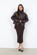 Gunilla11 Polyurethan Jacket - Chocolate Plum