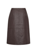 Gunilla 12 Polyurethan Skirt - Chocolate Plum
