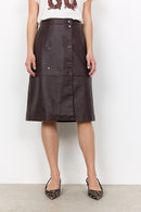 Gunilla 12 Polyurethan Skirt - Chocolate Plum