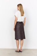 Gunilla 12 Polyurethan Skirt - Chocolate Plum