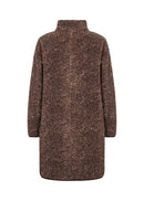 Gertrud 5 Textured Jacket - Chocolate Plum Melange Combi