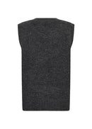 Herla 1 Sleeveless Jumper - Dark Earth Melange