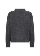Herla 3 High Neck Jumper - Dark Earth Melange