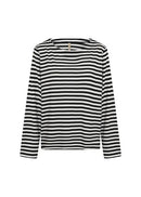 Helle YD 2 Striped Blouse - Black Combi
