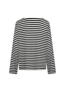 Helle YD 2 Striped Blouse - Black Combi