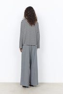 Helle YD 2 Striped Blouse - Black Combi