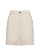 Ina Linen Mix Loose Shorts - Sand